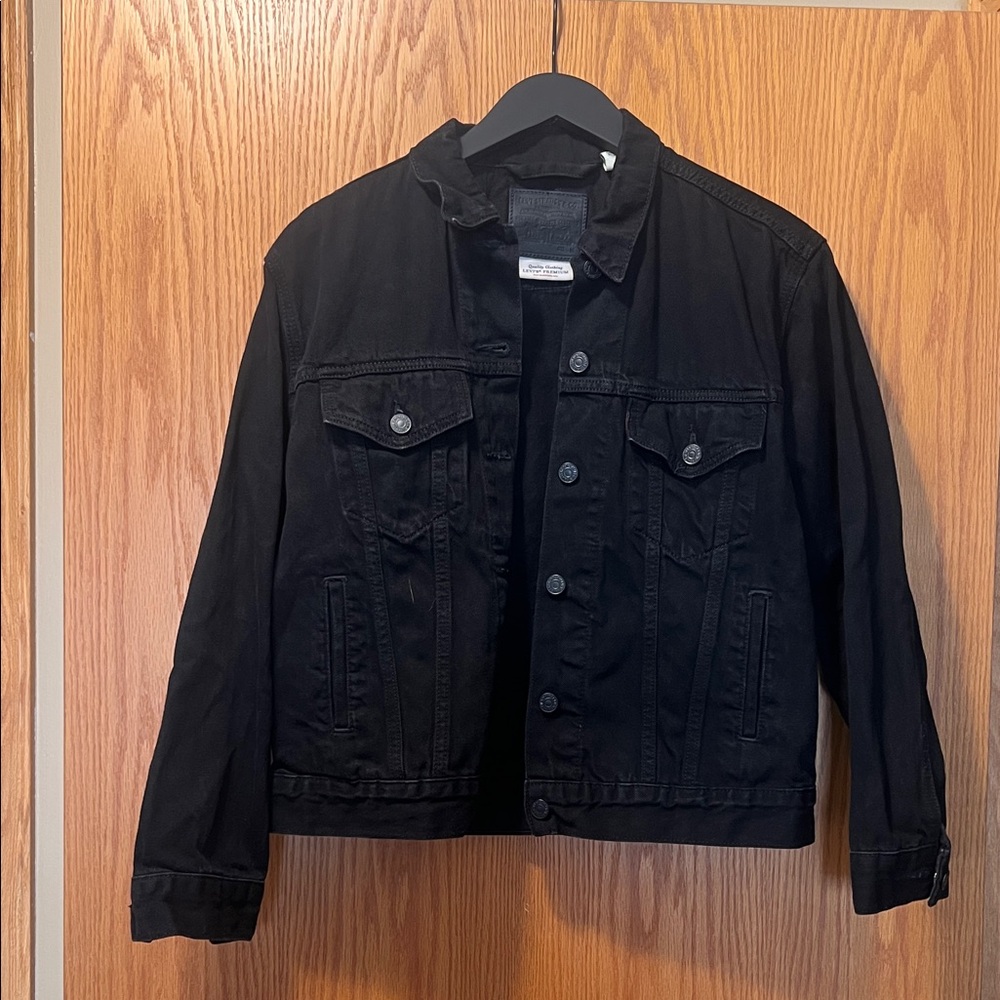 Levi's Premium Black Denim Jacket